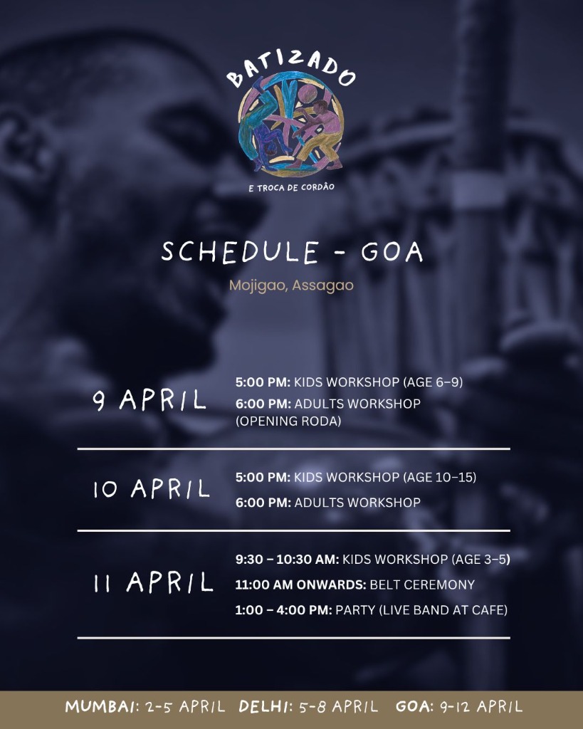 GOA WORKSHOPS - BATIZADO 2026