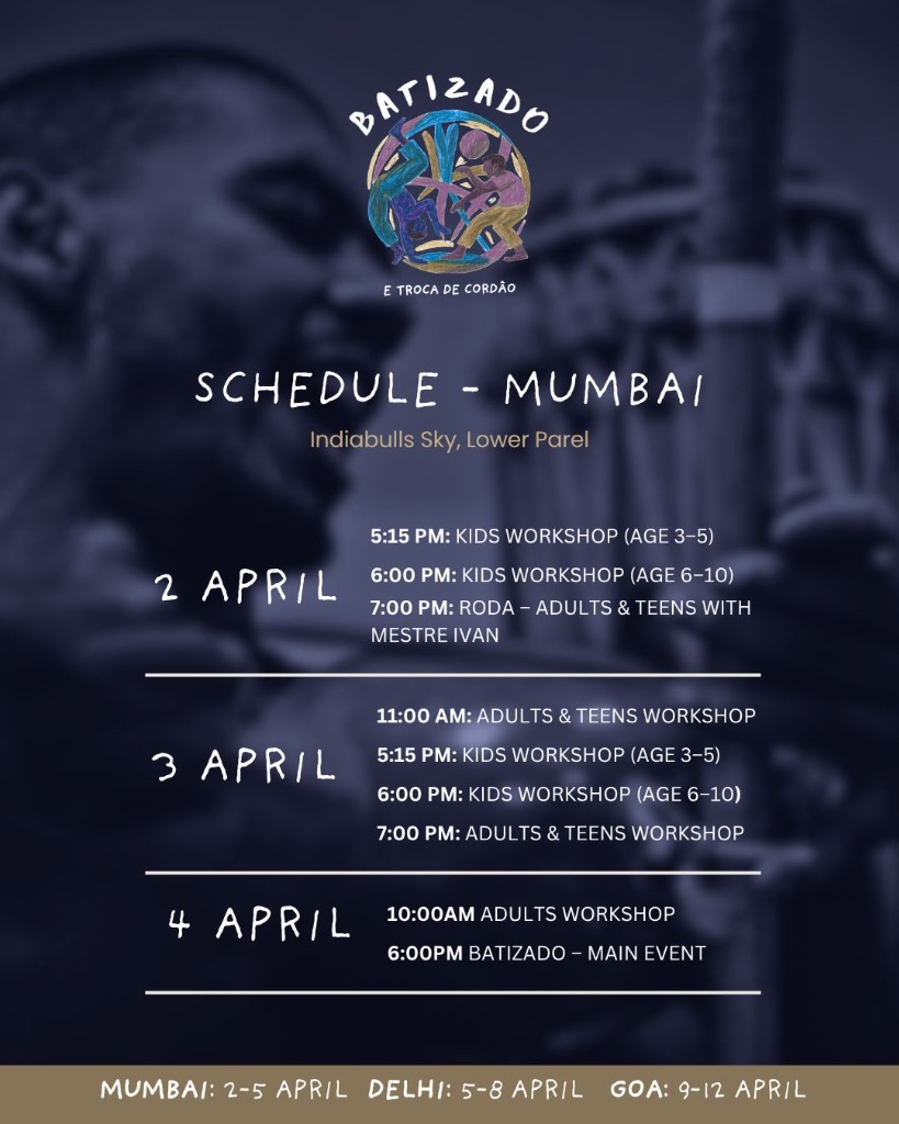 MUMBAI WORKSHOPS - BATIZADO 2026